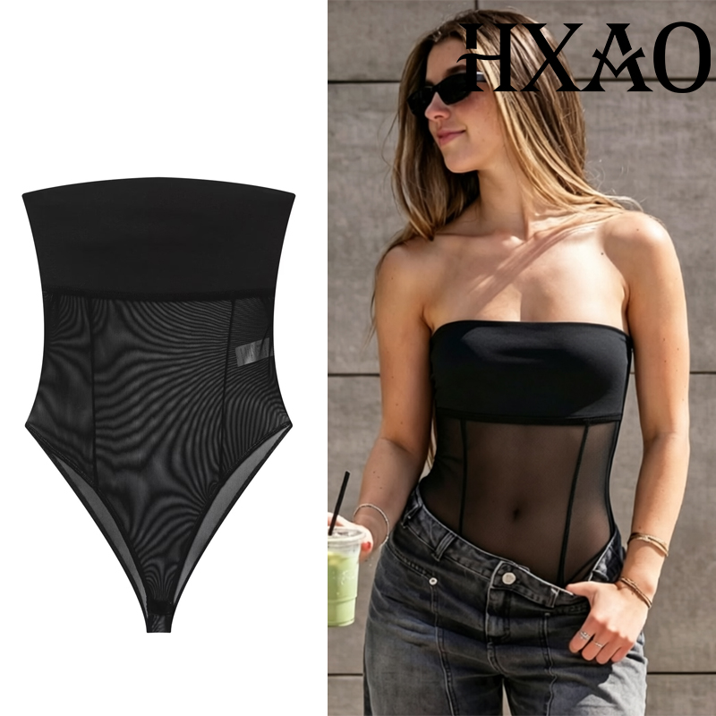 Strapless Bra Backless - Body in tulle HXAO da donna,