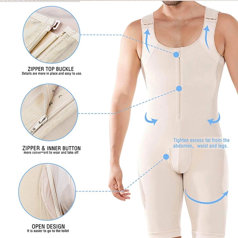 Body modellante da uomo Full B - Shapewear Bodysuit Firm recensione e prezzo